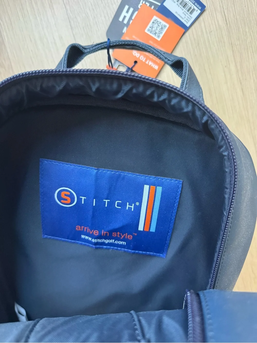 Stitch Golf Men's Blue Shoe Bag - NWT